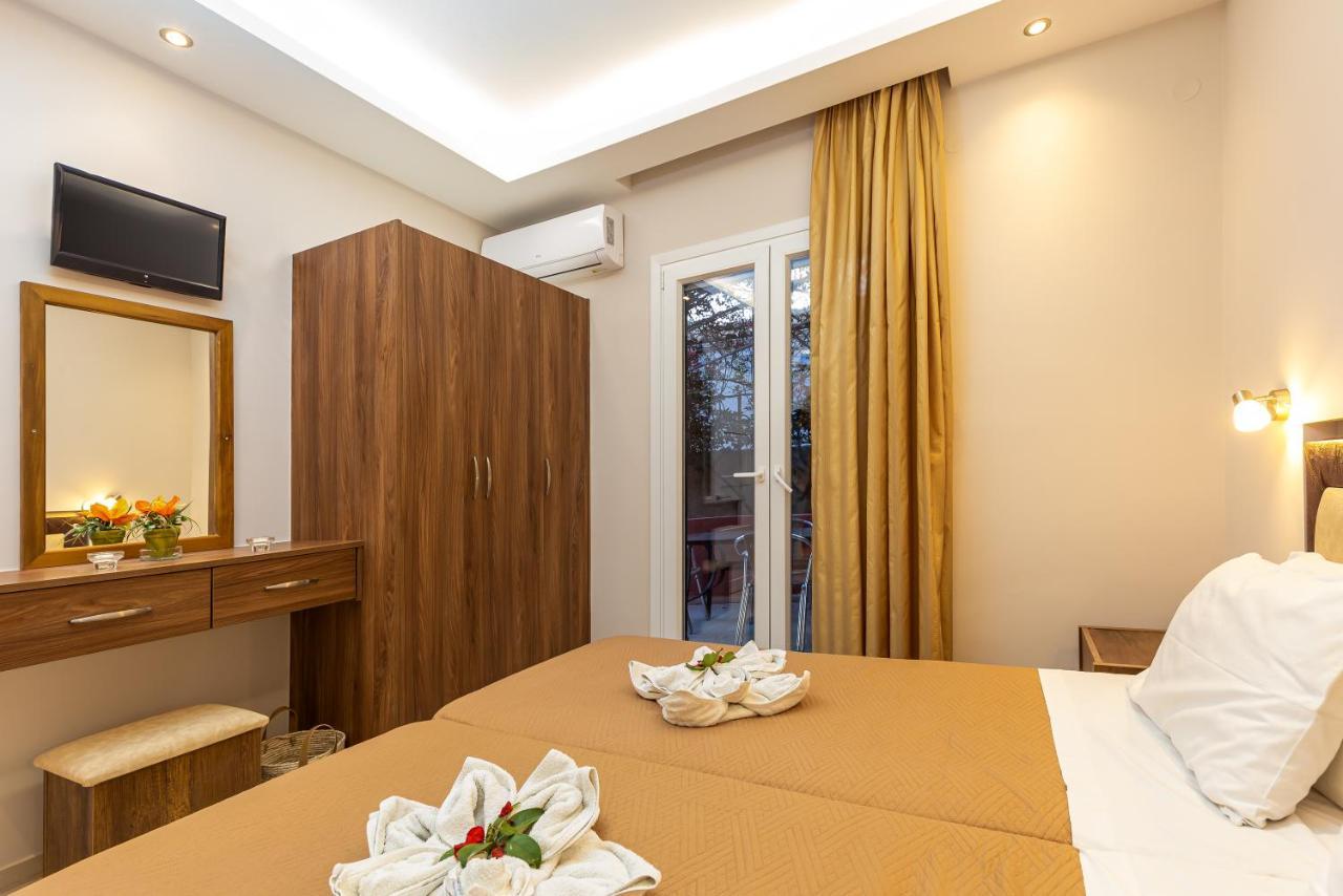Rapanos Apartments Paleokastritsa Bagian luar foto