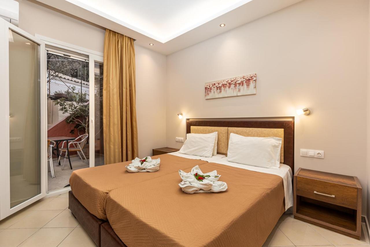 Rapanos Apartments Paleokastritsa Bagian luar foto