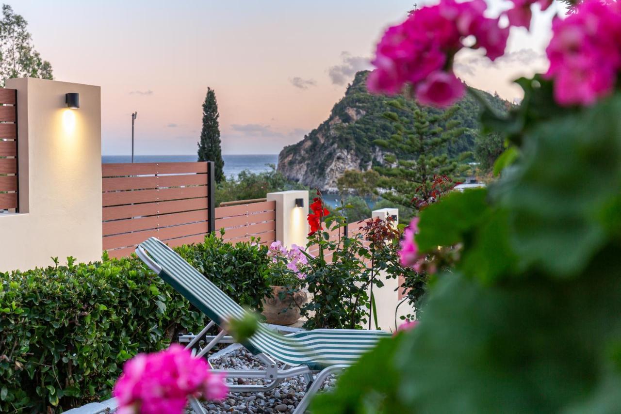 Rapanos Apartments Paleokastritsa Bagian luar foto