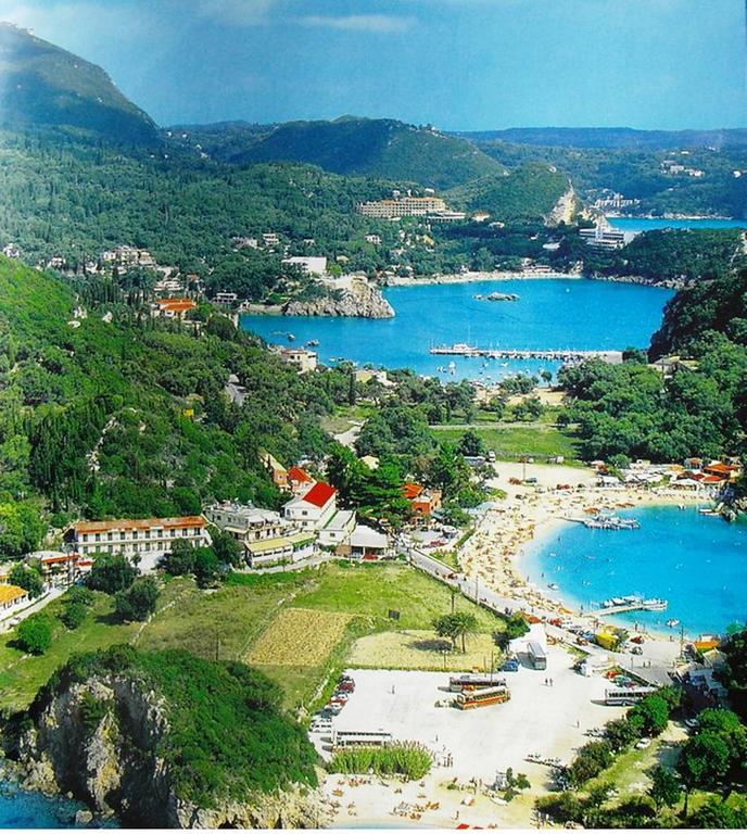 Rapanos Apartments Paleokastritsa Bagian luar foto