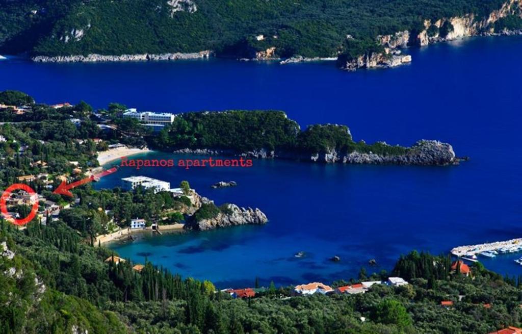 Rapanos Apartments Paleokastritsa Bagian luar foto