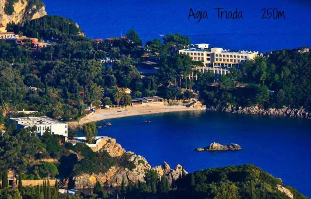Rapanos Apartments Paleokastritsa Bagian luar foto