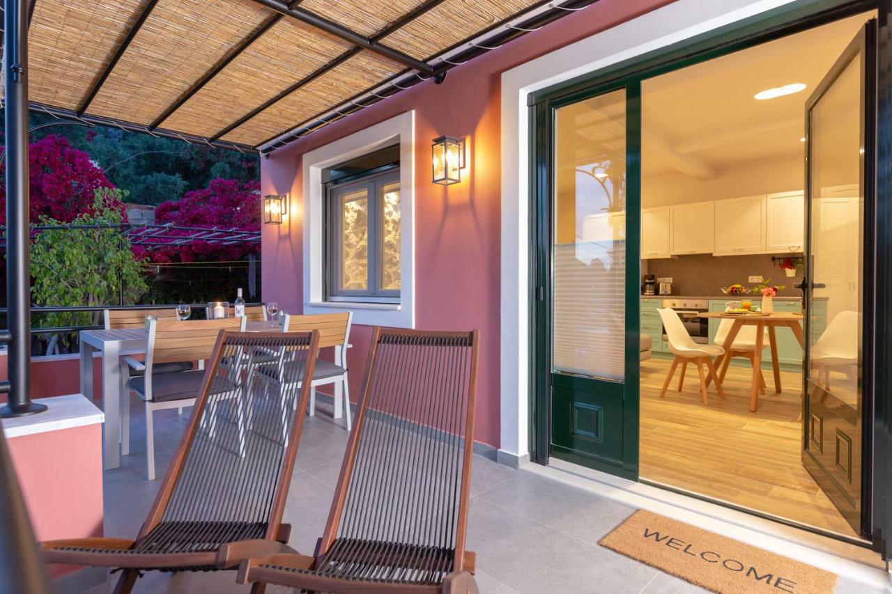 Rapanos Apartments Paleokastritsa Bagian luar foto