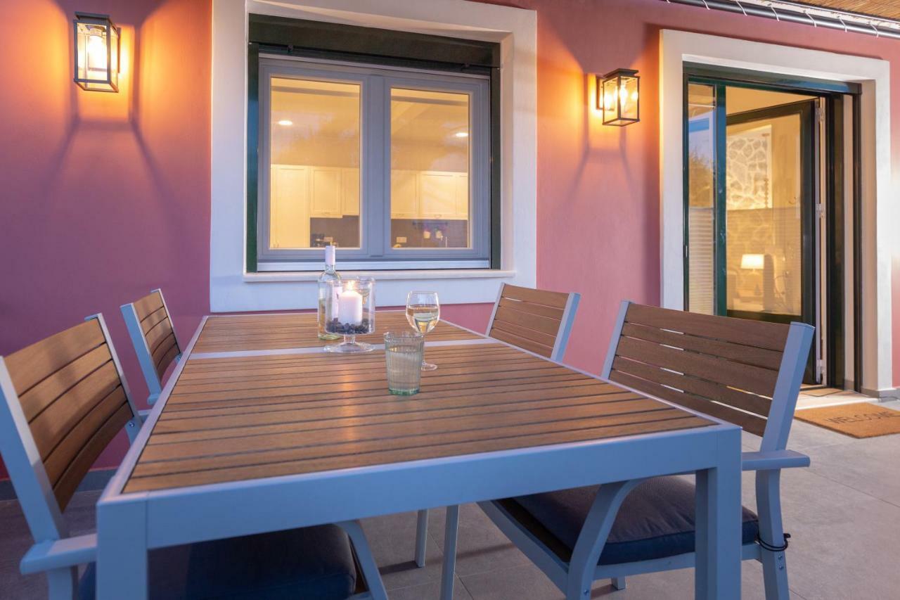 Rapanos Apartments Paleokastritsa Bagian luar foto