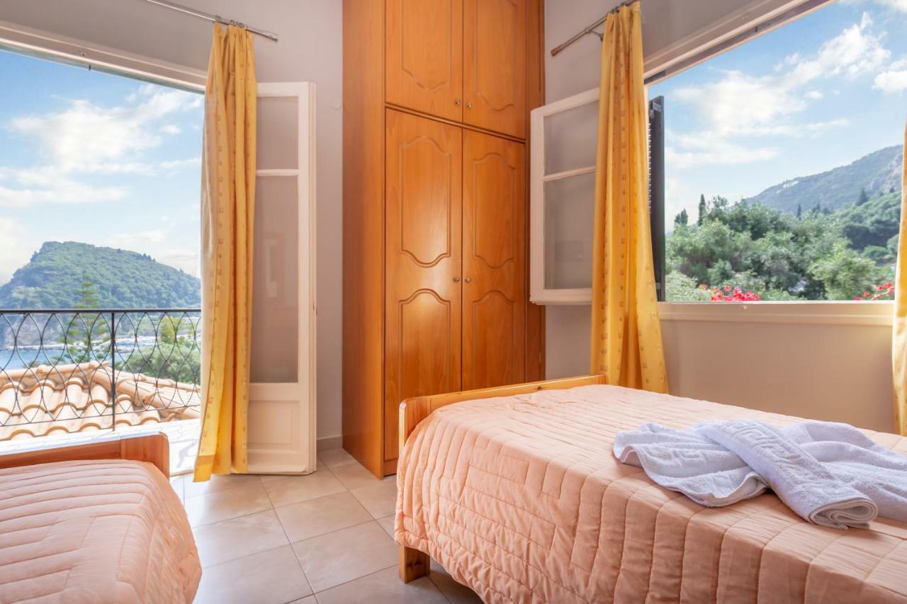 Rapanos Apartments Paleokastritsa Bagian luar foto